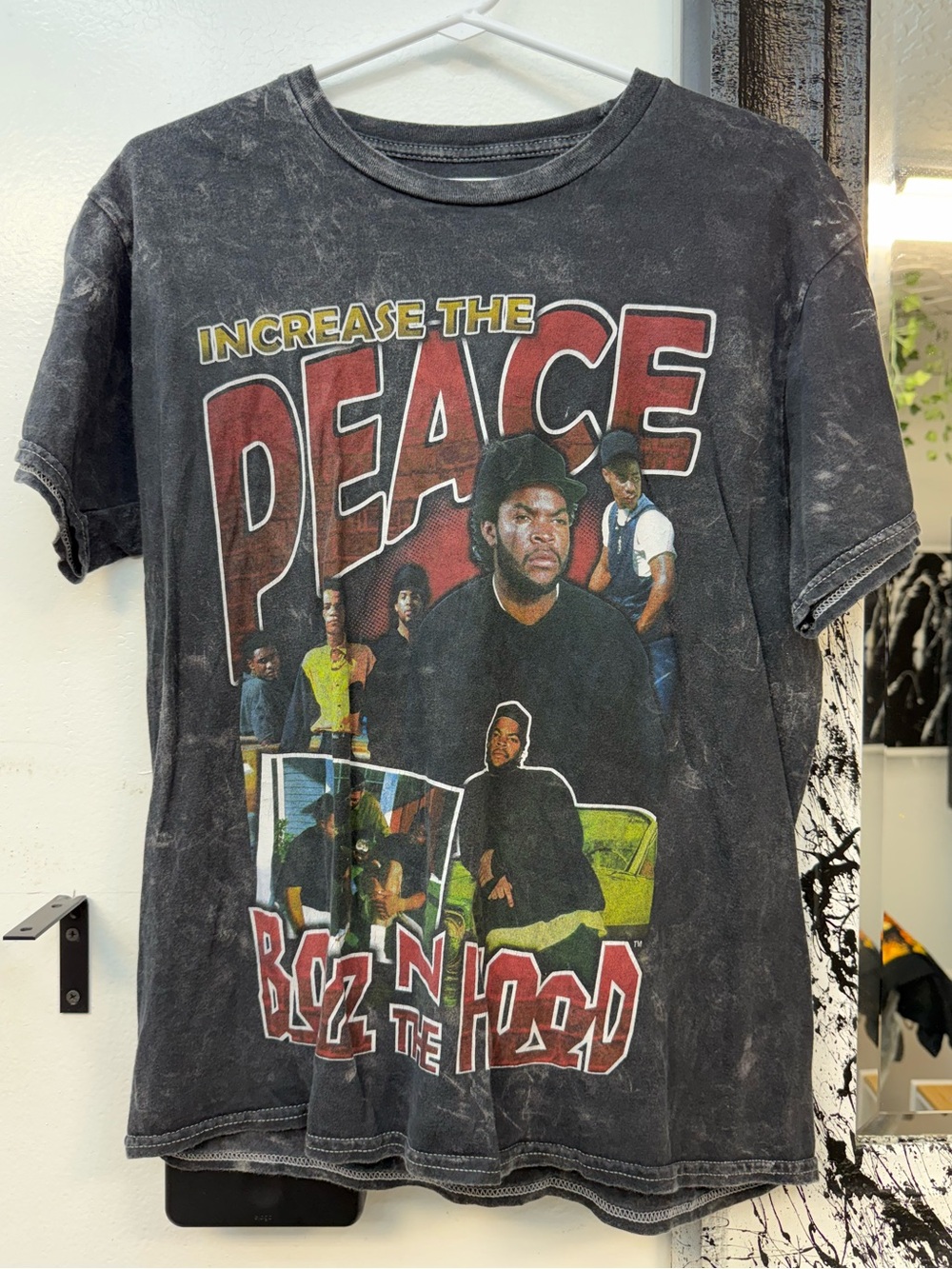 Increase The Peace Graphic Tee - Black - Picture 1 of 4